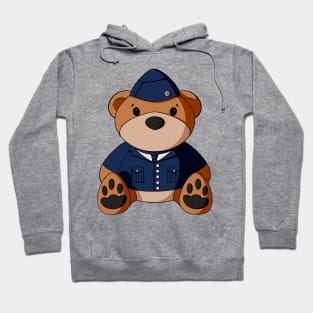 Military Teddy Bear Hoodie